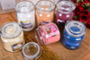  Custom Fragrances Scented Candles Romantic Smokeless Glass Jar Candle