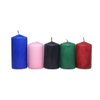  Factory Cheap Pillar Color Paraffin Wax Candle to Moroccan