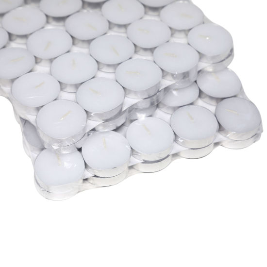  Cheap 100 White Mini Tea Light Candles Unscented Tealight Candle