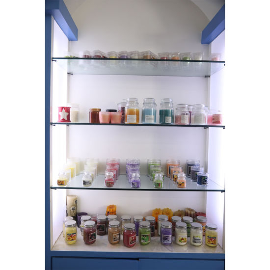  Free Sample Wedding Birthday Glass Jar Custom Aromatherapy Luxury Fragrance Scented Candle