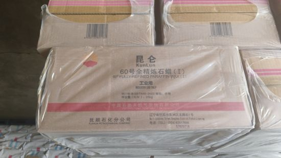  Shipping From China High Quality Kunlun 58/60 Fully Refined Paraffin Wax for Candles Make