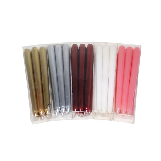  Stained Paint Taper Candle Wholesale