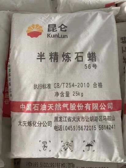 High Quality Various Types 58 Semi Refined Paraffin Wax for Candle Wholesale