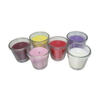  Custom Glass Jar Candle for Wedding
