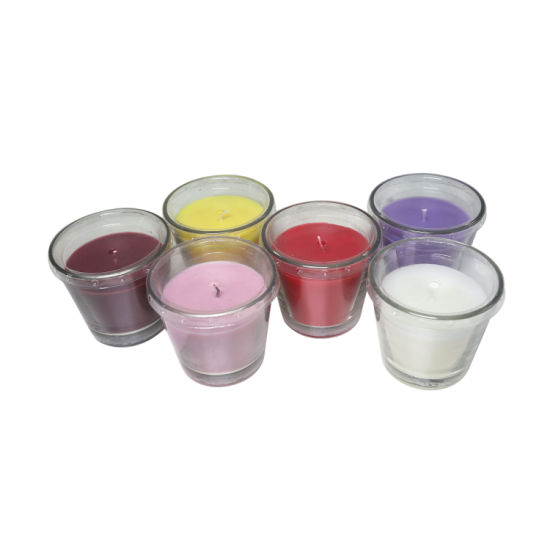  Custom Glass Jar Candle for Wedding