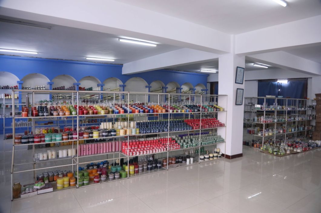 Factory Wholesale Colorful Custom Size Paraffin Pillar Candles