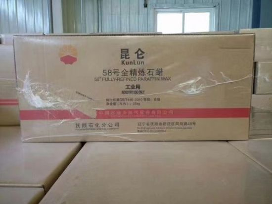  Petrochina Paraffin Wax Fushun White Lump Industrial Grade for Candle Wax